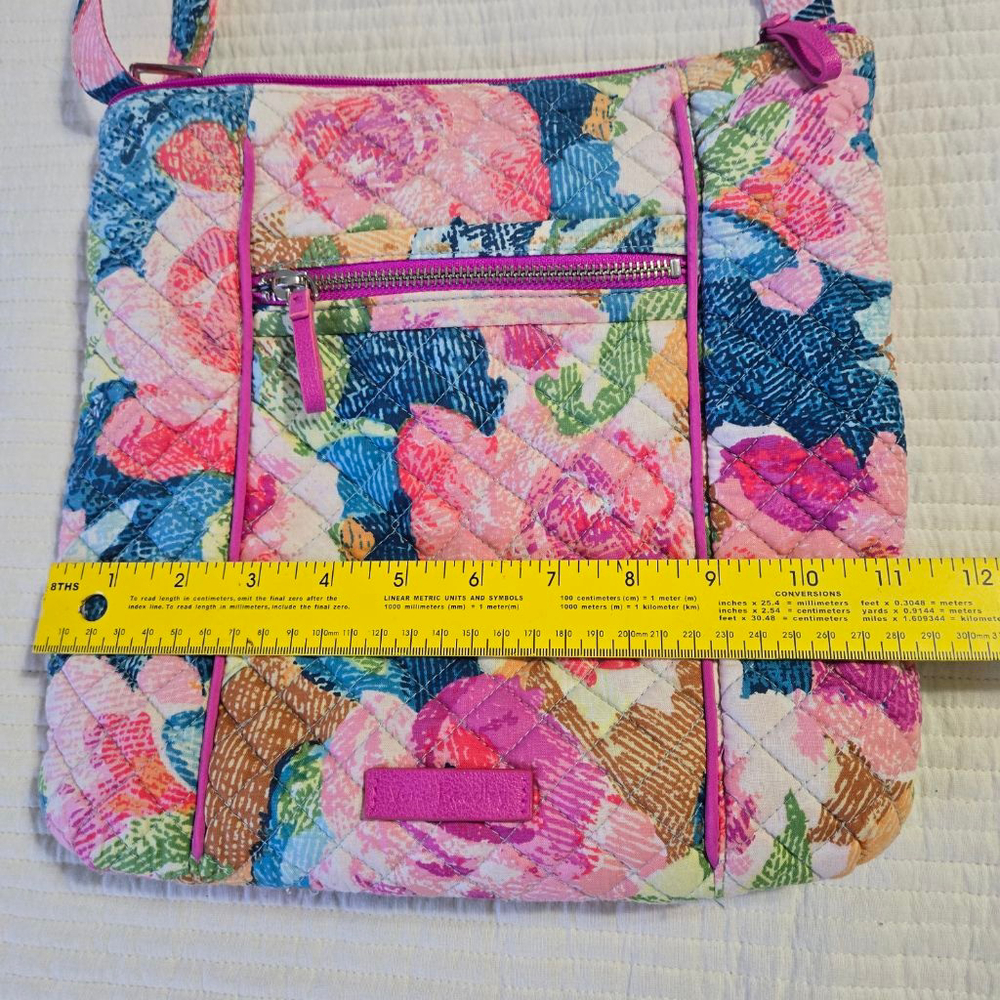 VERA BRADLEY Floral Super Bloom Hipster Crossbody Bag - Picture 4 of 13